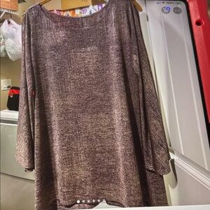 Elegant Women's Brown Blouse